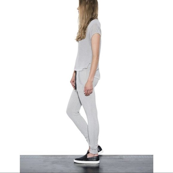 Anthropologie One Grey Day Venus Joggers Sweat Pants Grey  Knit Size Small - Picture 12 of 16